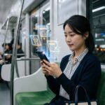 안드로이드 크롬 속 제미나이를 사용하는 이용자