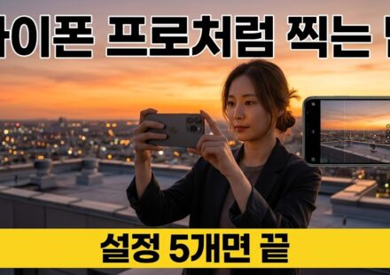 아이폰 사진 프로처럼 찍는 법 완전 정리…설정 5개와 빛·구도·편집 8단계, 같은 폰인데 사진이 달라집니다 관련 이미지